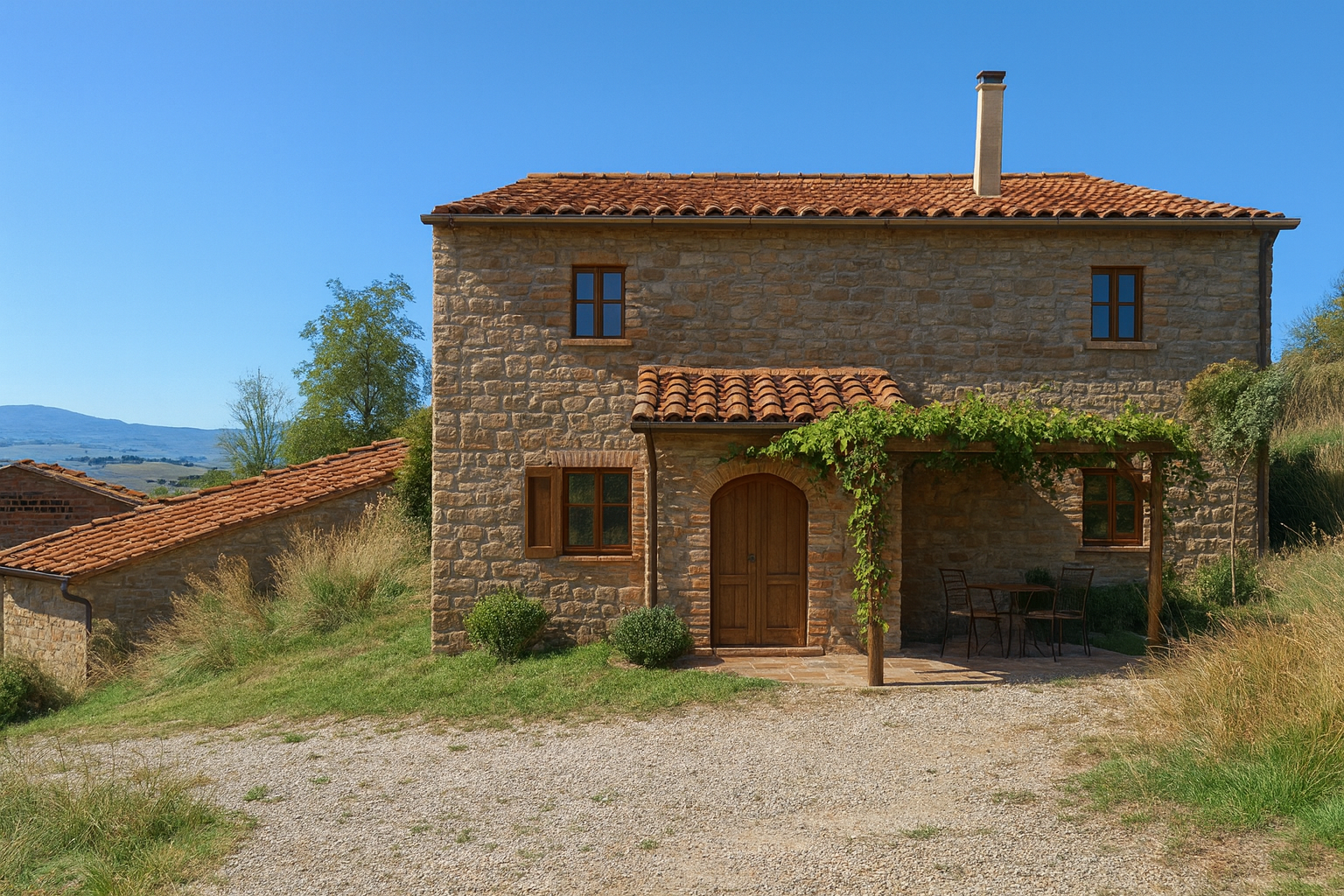 Podere Prataccione - rendering futuro